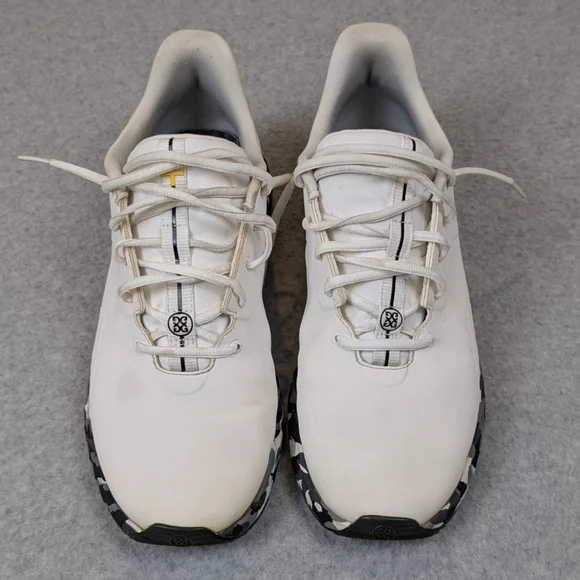 G/FORE MG4+ Spikeless Golf Shoes Men's 11.5 Snow Camo Midsole - Picture 4 of 11